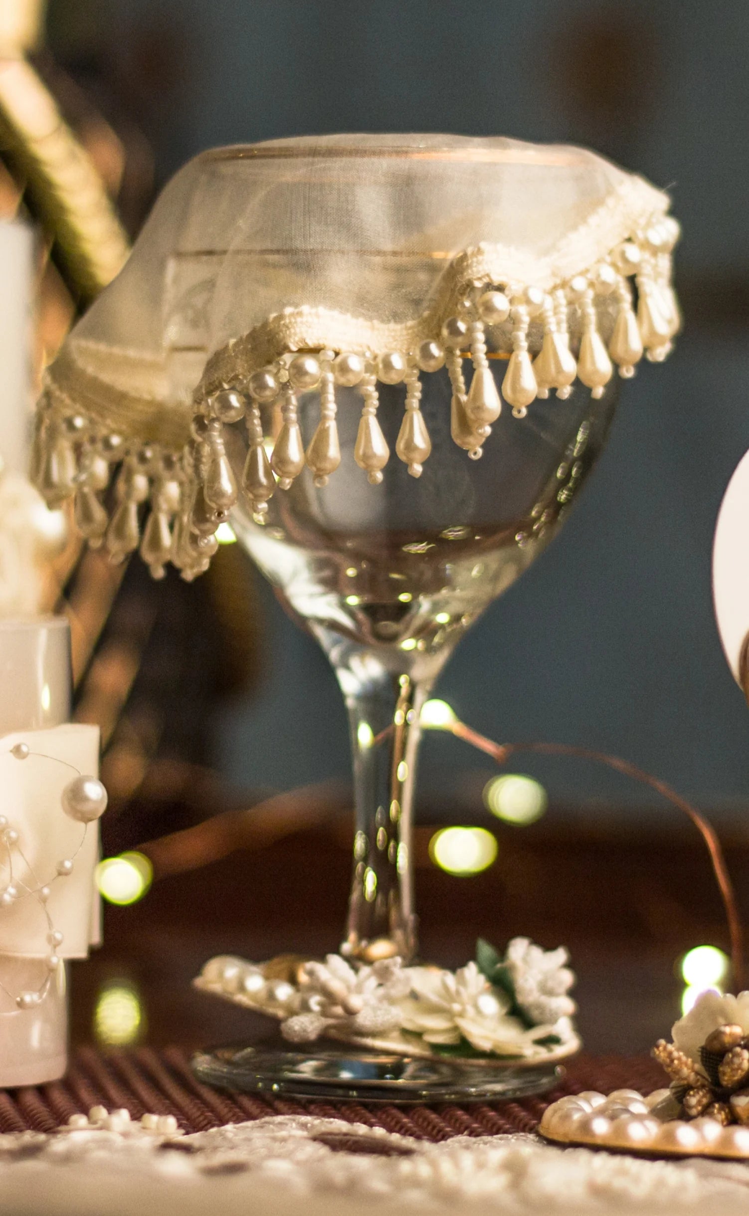 Pearl Theme Glass Covers