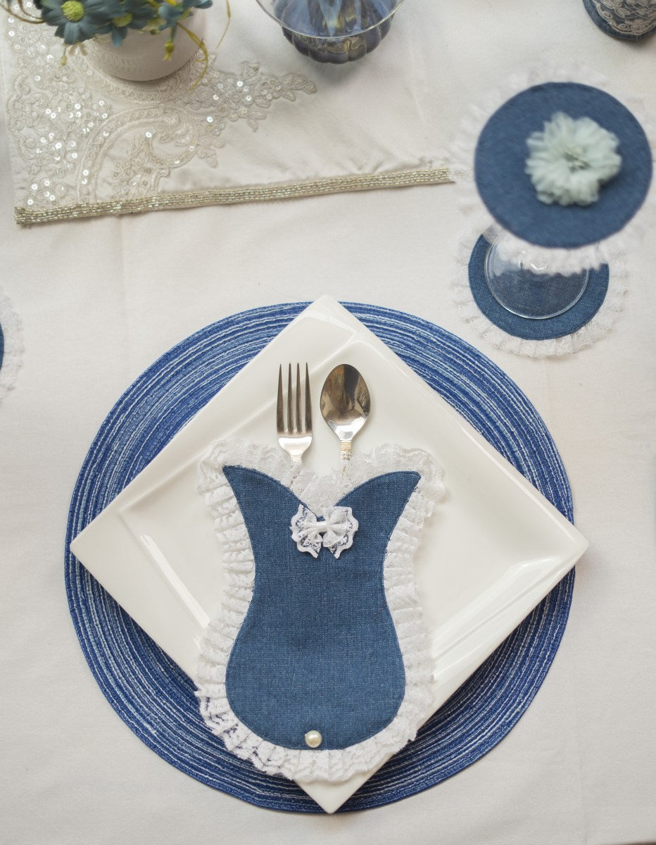 Denim Cutlery Cover