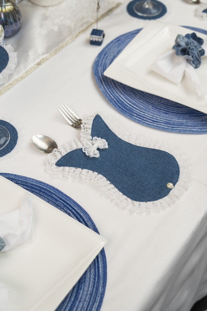 Denim Cutlery Cover