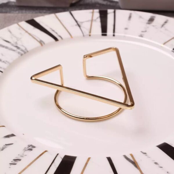 Geometric Napkin Ring