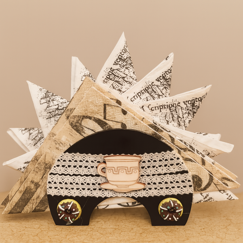 Tea Party Napkin Holder