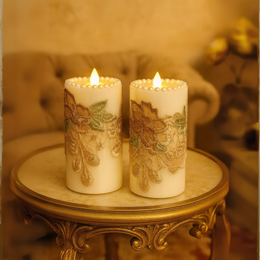 Rosé Élan Candle Set