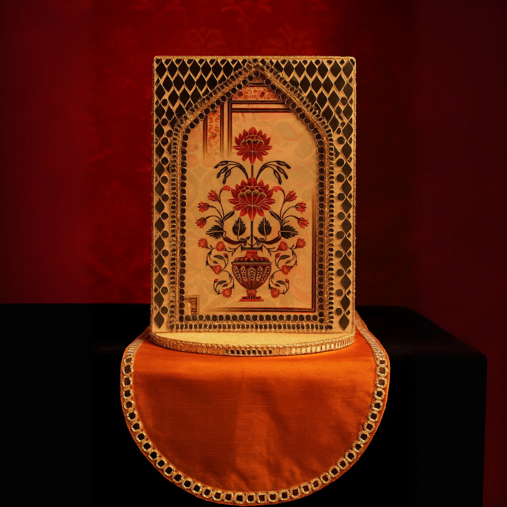 Sheesh Mahal Mirror Frame (12")