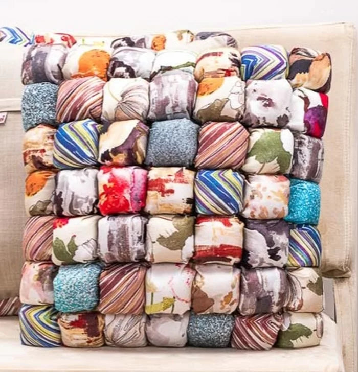 Eclectic Bubble Cushion
