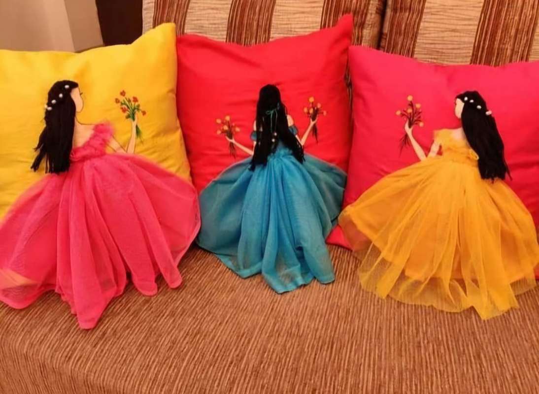 Enchanted Princess Cushion
