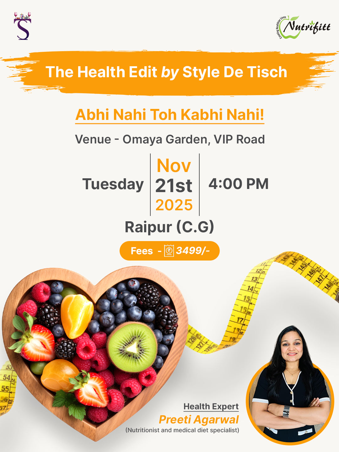 The Health Edit by Style De Tisch