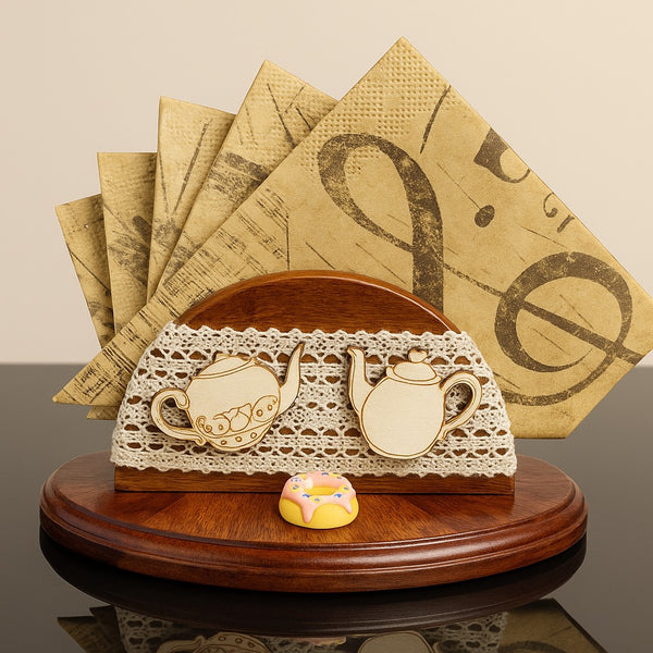 Vintage High Tea Napkin Holder