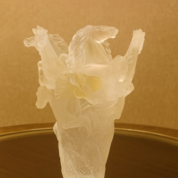 Amber Stallion Glory Vase