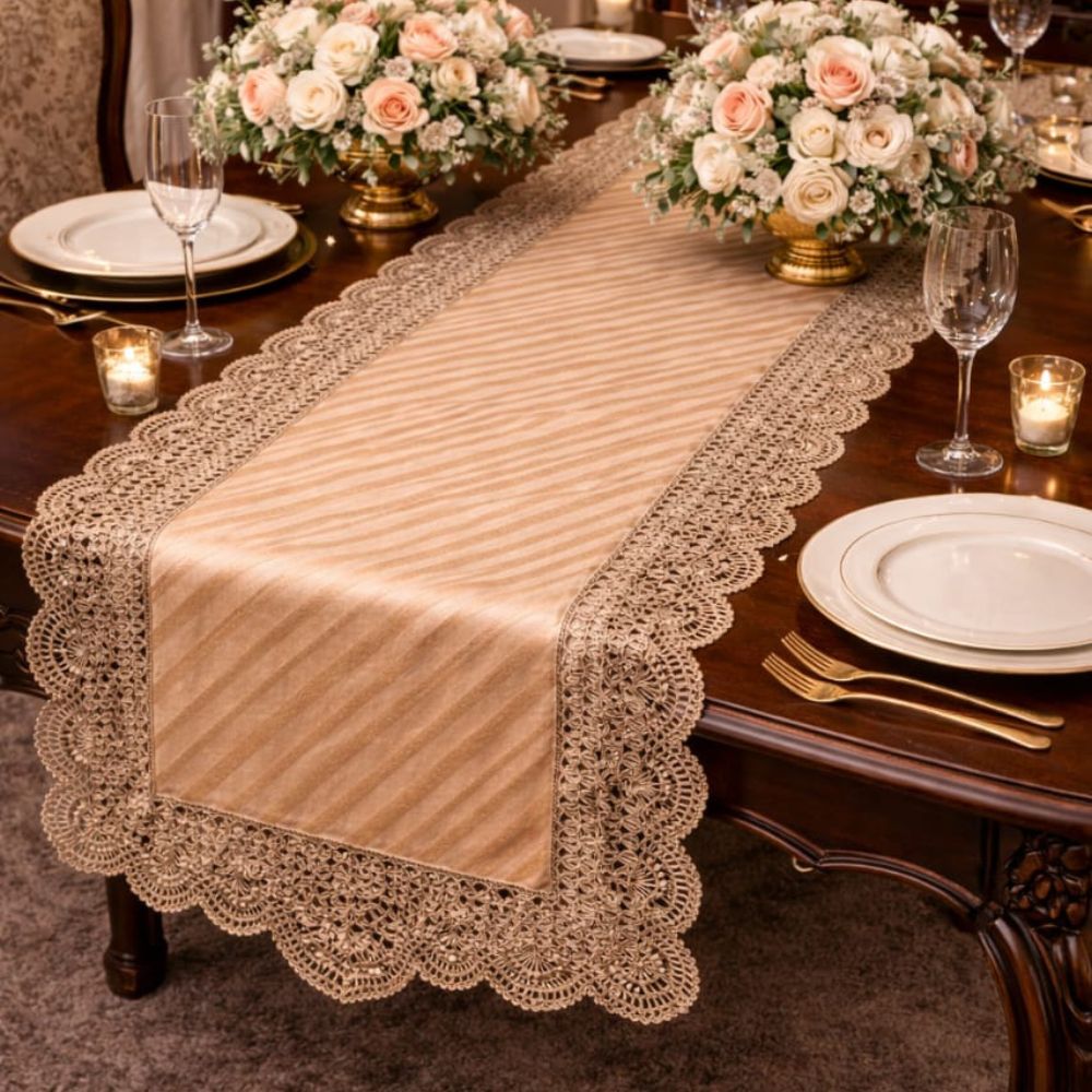 Auréline Lace Table Runner