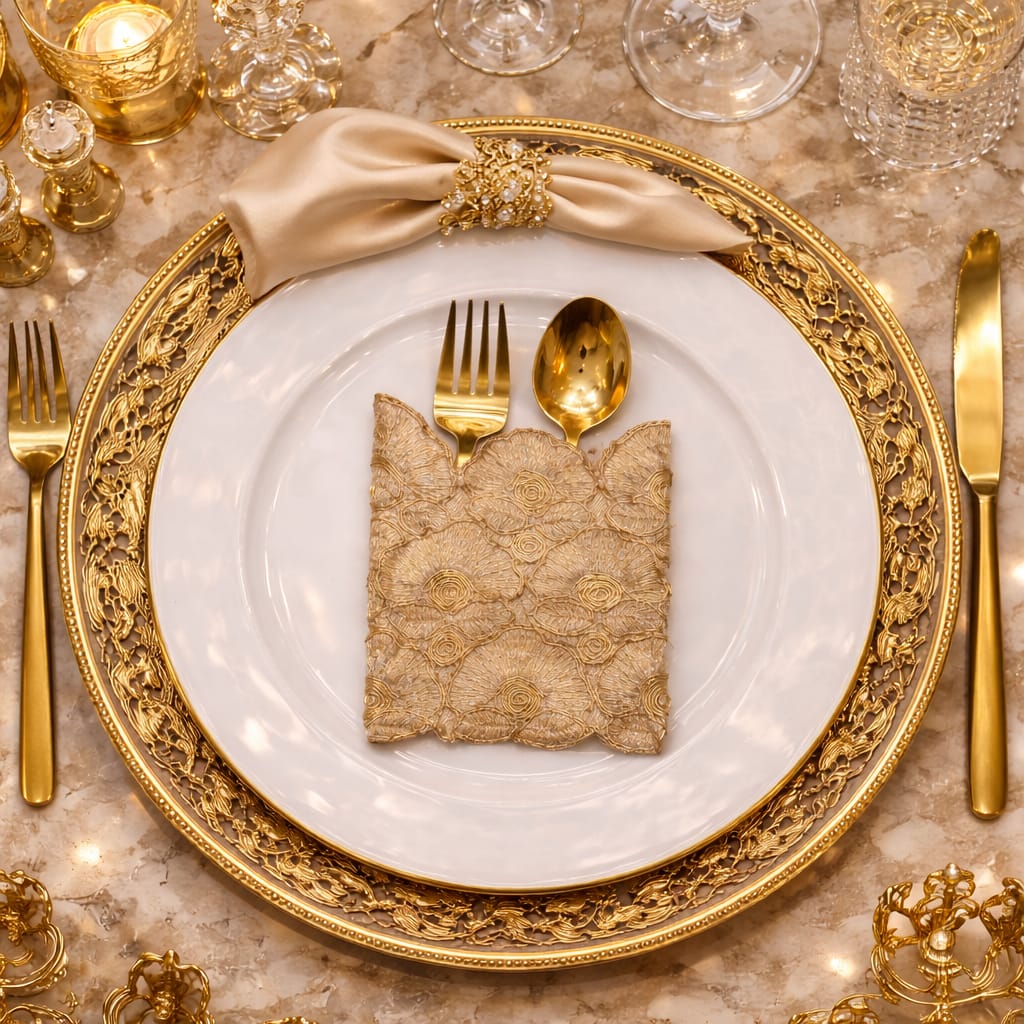 Aurum Royale Cutlery Sleeve