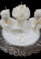 Classic Victorian Candle Platter