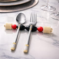 Crimson Cutlery Rest