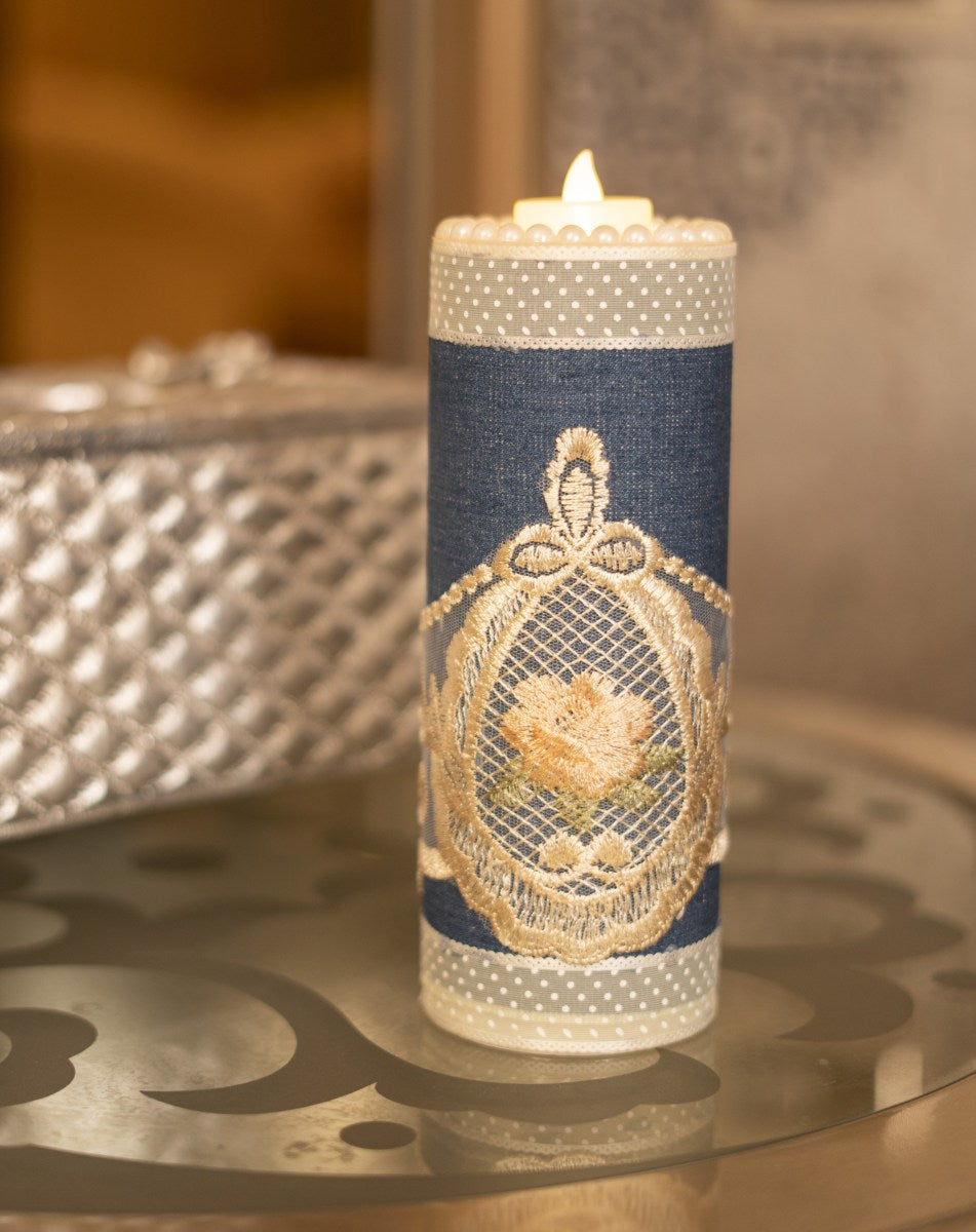 Denim Theme Candles