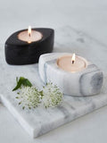 Eclipse Marble Tealight Holders