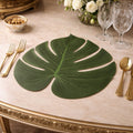 Emerald Monstera Luxe Placemat