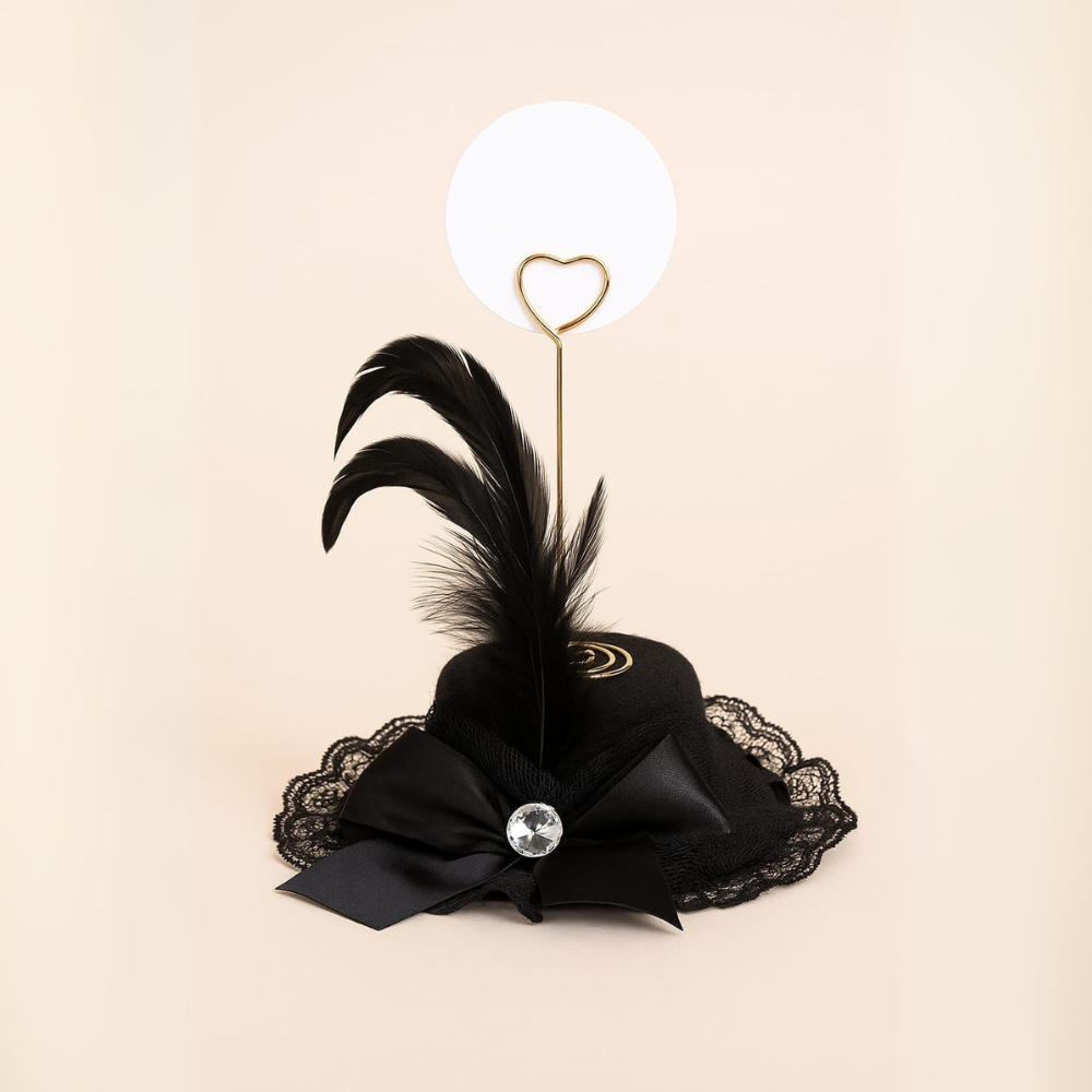 Enchanté Mini Hat Name Card Holder