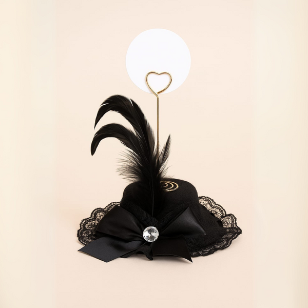 Enchanté Mini Hat Name Card Holder