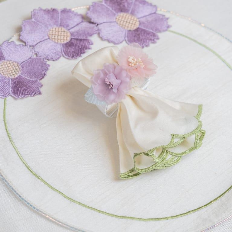 Full Bloom Mat, Napkin & Napkin Ring