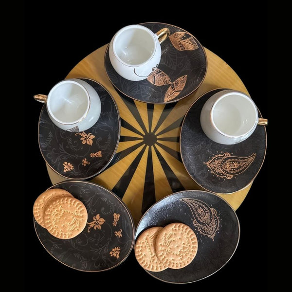 Gold Luxe Tea Set (Set of 8)