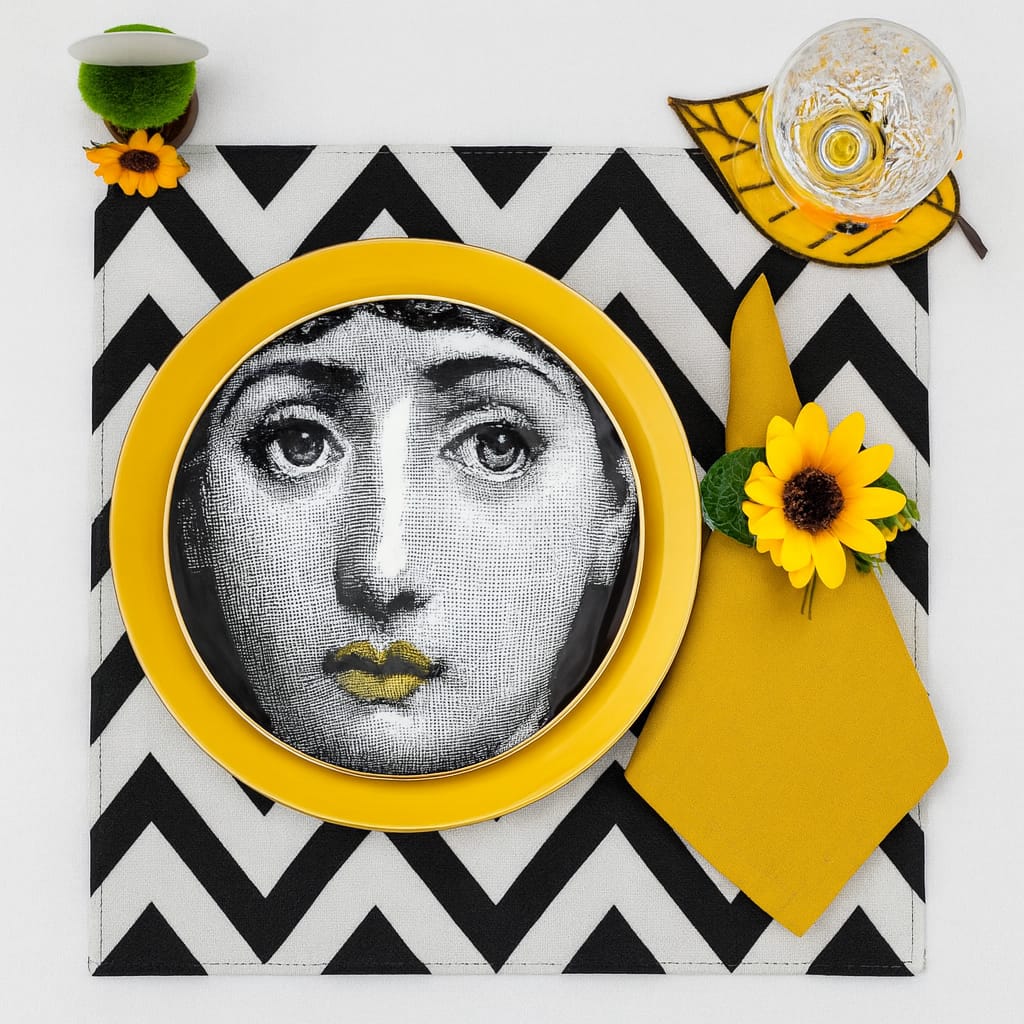 Golden Bloom Sunflower Napkin Rings