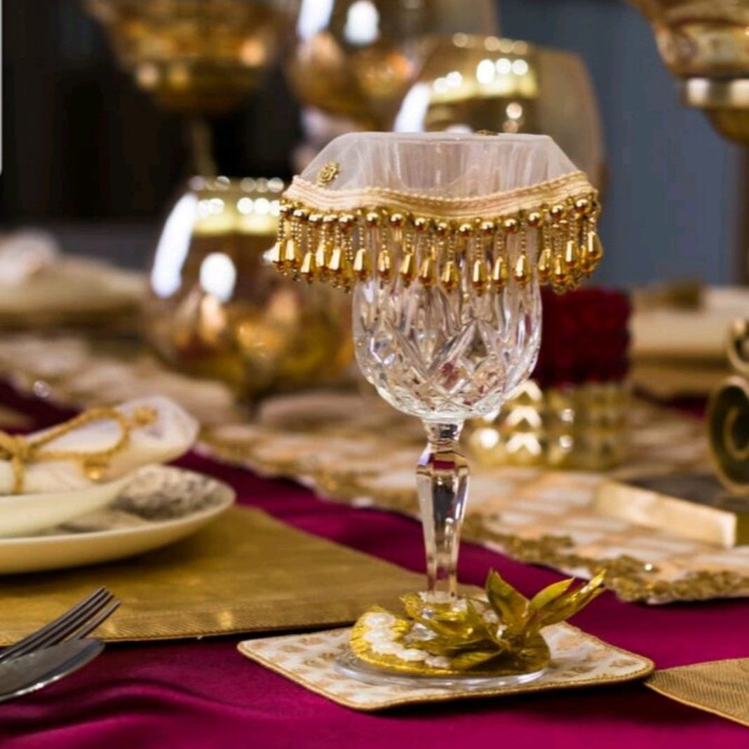 Golden royal Glass cover