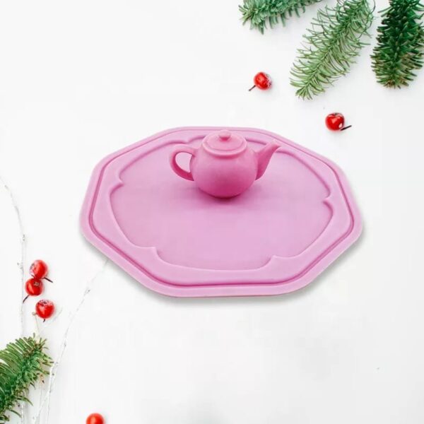 Teapot Shaped Glass Lids
