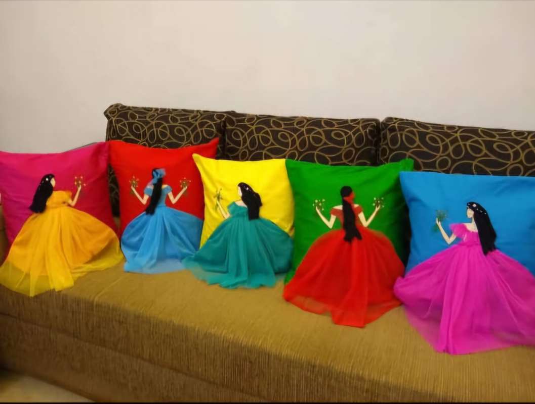 Enchanted Princess Cushion