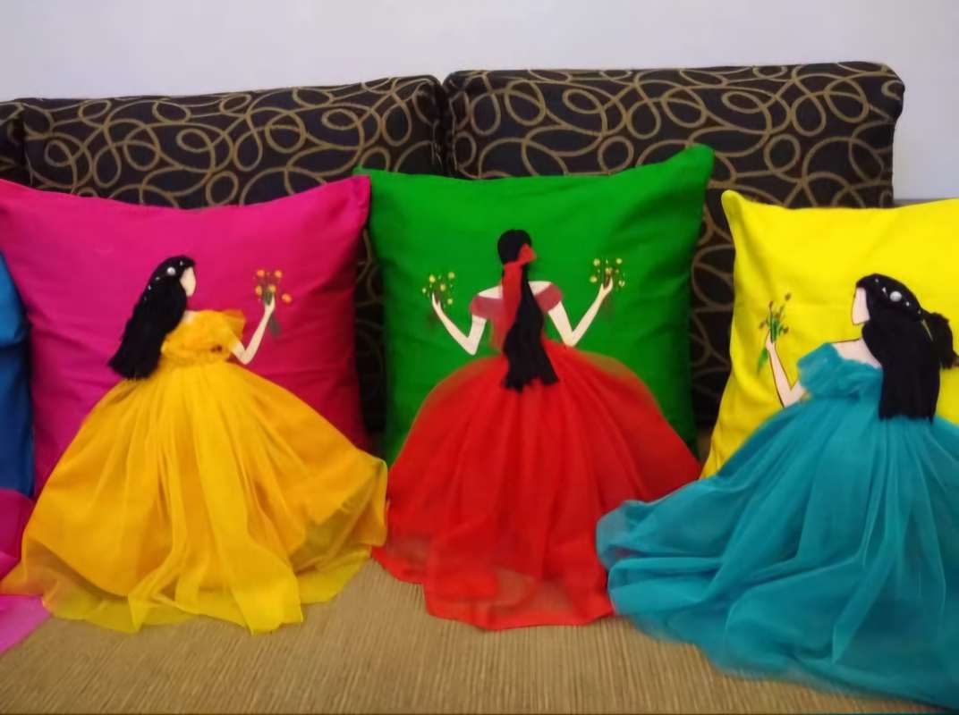 Enchanted Princess Cushion