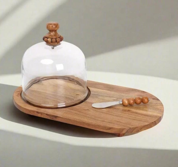 Earthy Elegance Cloche & Spreader Set