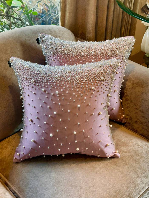 Pink Galaxy Cushion Cover