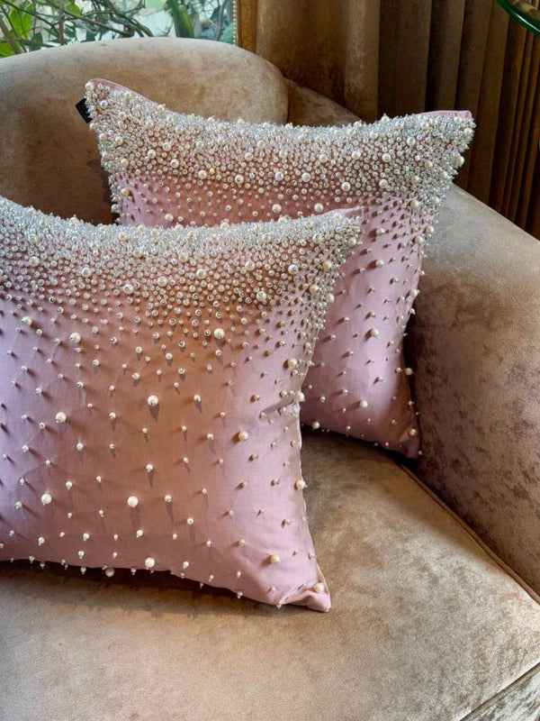 Pink Galaxy Cushion Cover