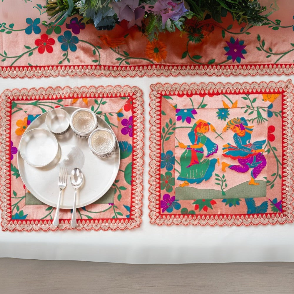 Jashn-e-Bahara – Paithani Royal Dining Set