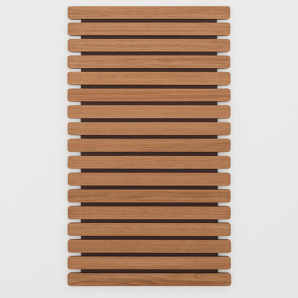 Linear Luxe Wooden Runner