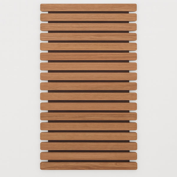 Linear Luxe Wooden Runner
