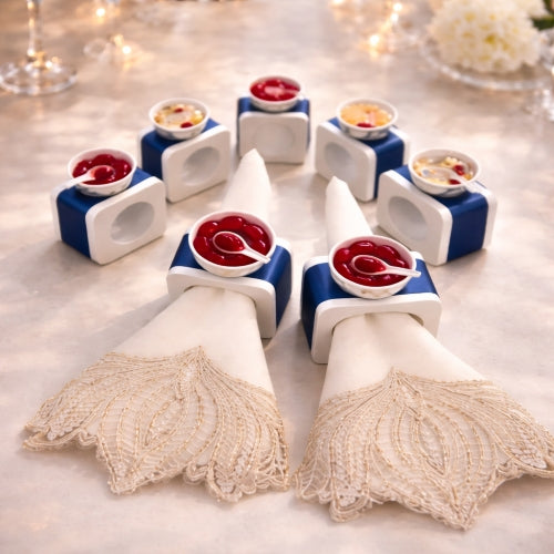 Little Bites Napkin Ring & Table centerpeice Bouquet