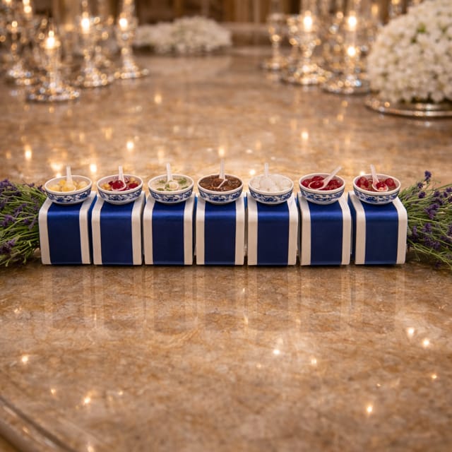 Little Bites Napkin Ring & Table centerpeice Bouquet