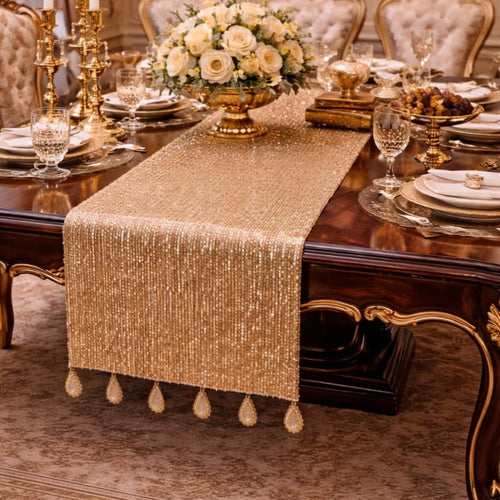 Luméa Sequin Table Runner