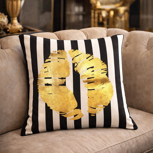 Monarch Noir Cushion Covers