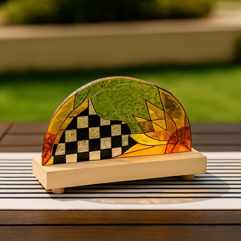 Mosaic Charm Tissue Holder