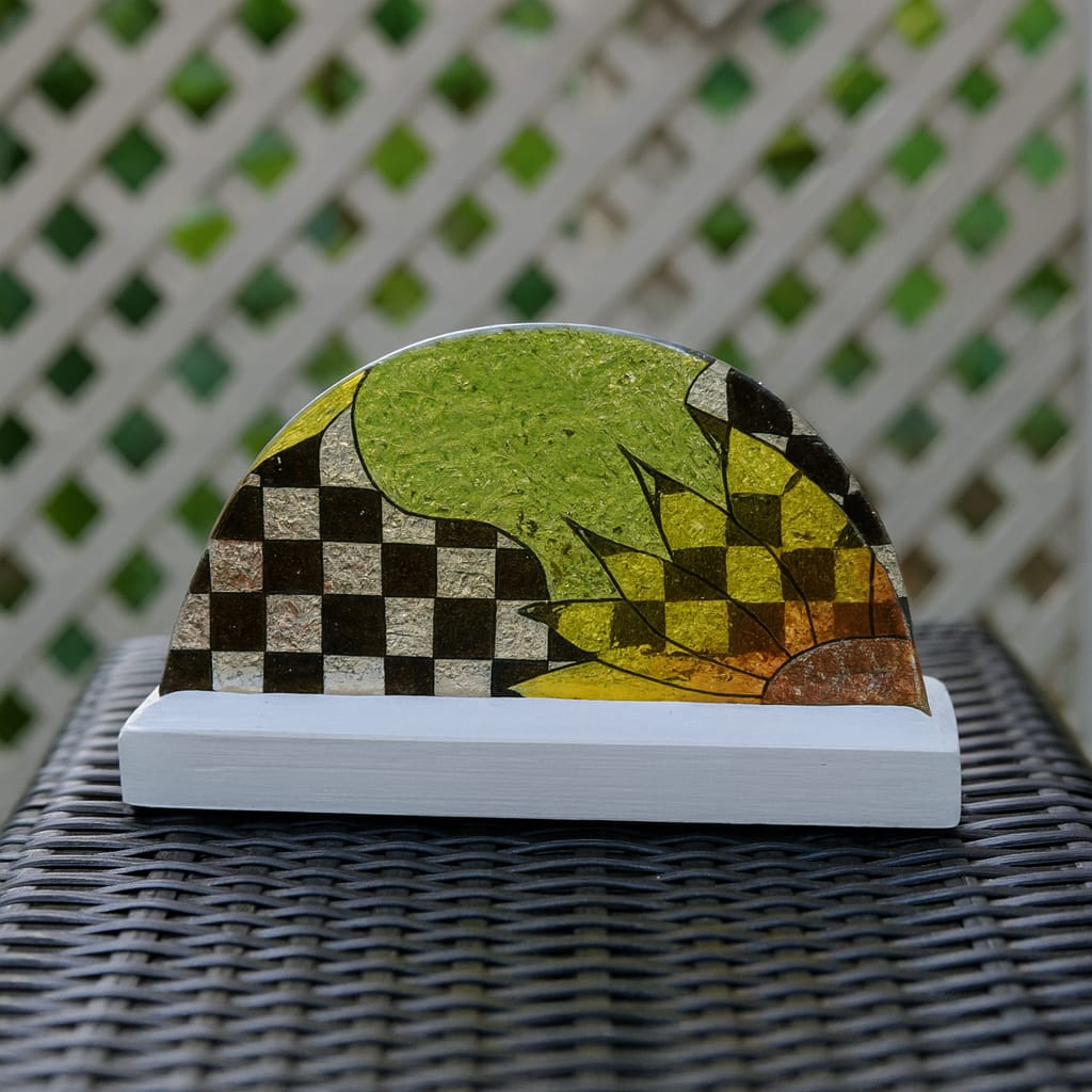 Mosaic Charm Tissue Holder