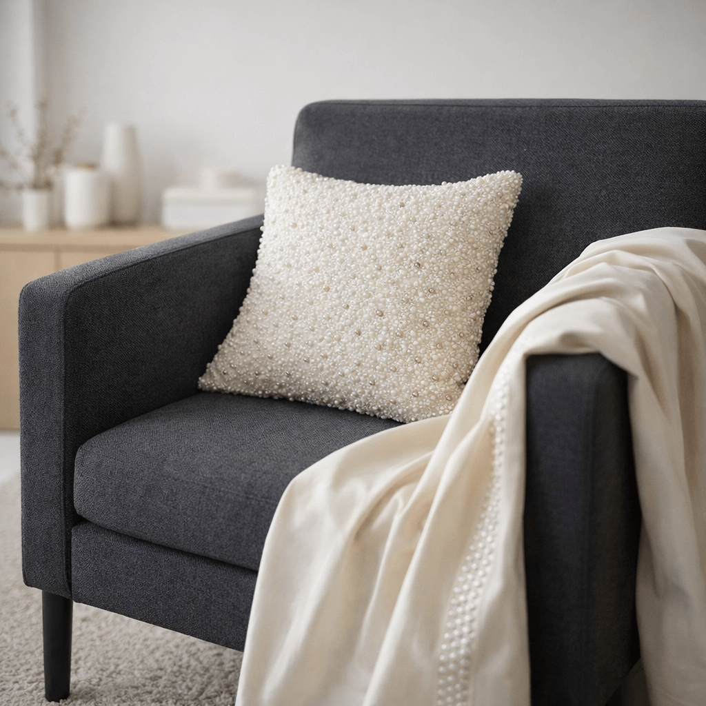 Opulence Pearl Cushion