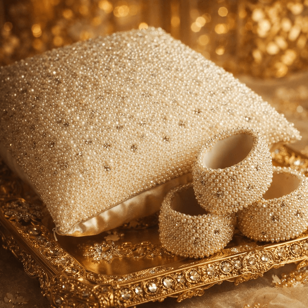 Opulence Pearl Cushion