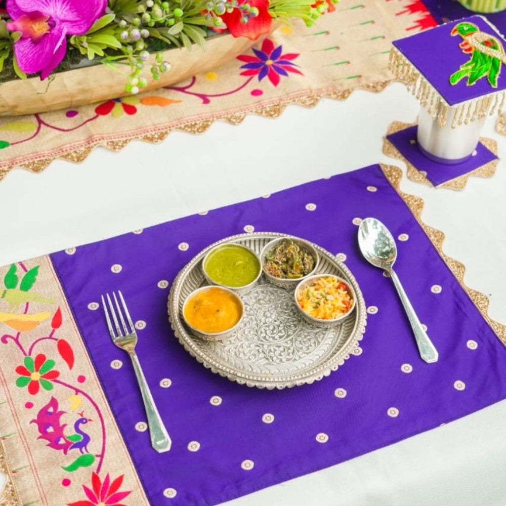 Paithani Heirloom Luxe Dining Set