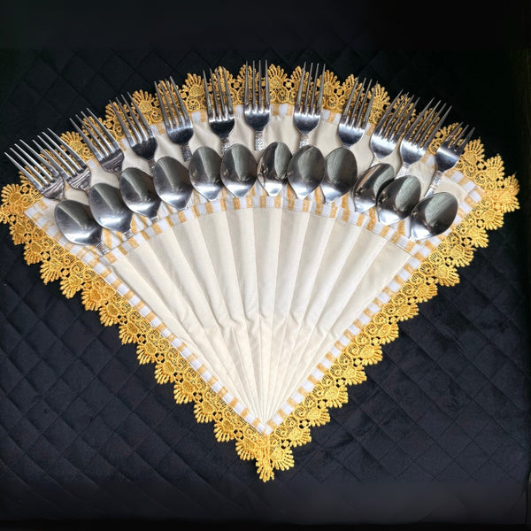 Pulkh Fan Shaped Cutlery Holder