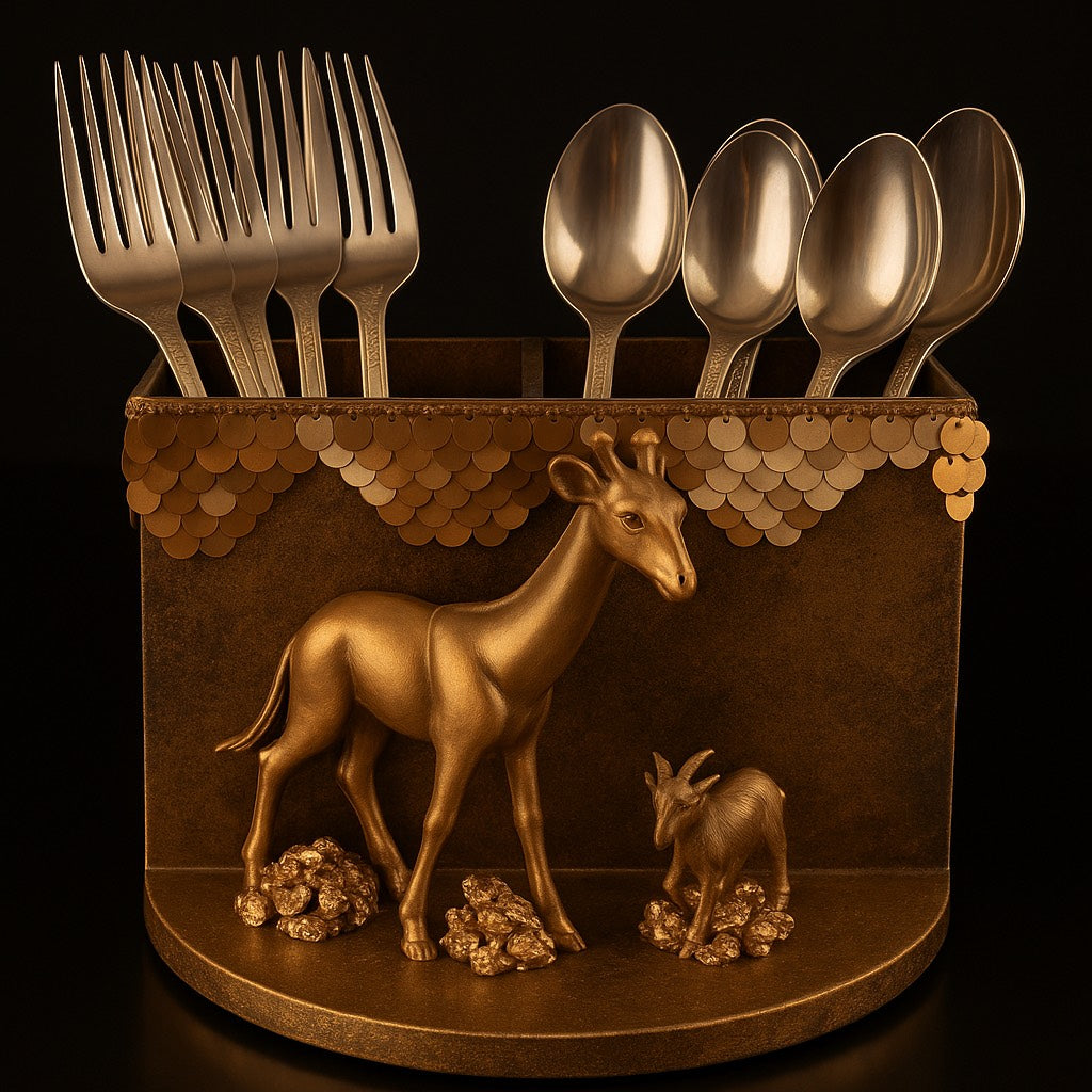 Regal Safari Dual Compartment Cutlery Holder