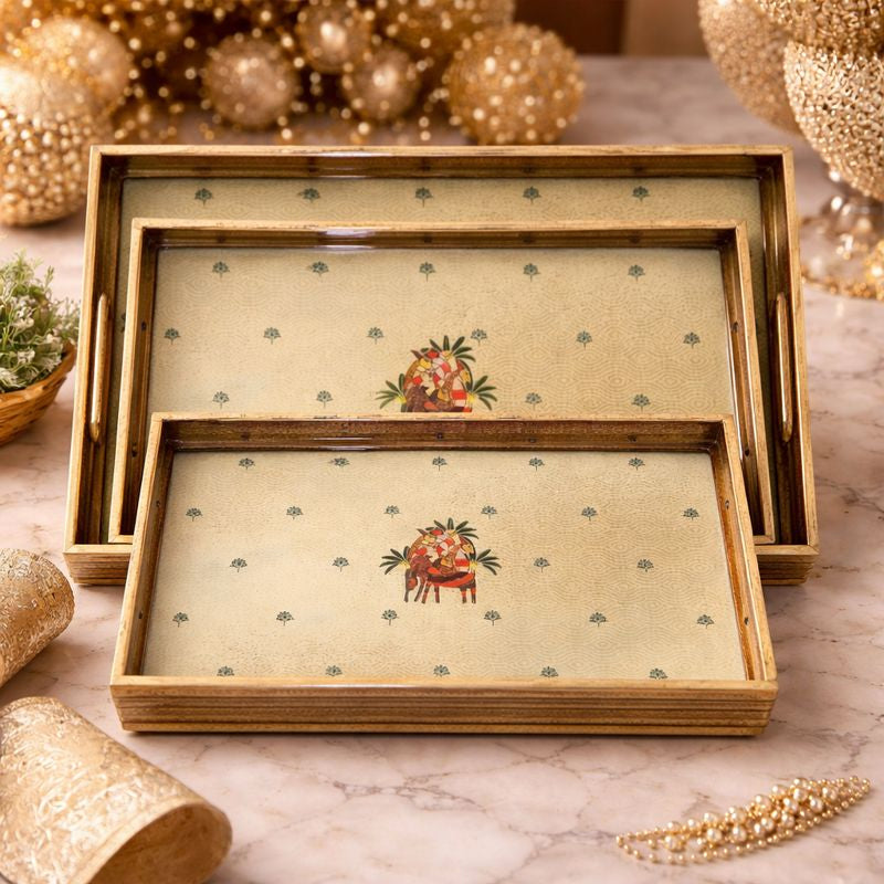 Rectangular Tray - The Deer Story