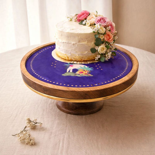 Rotating Cake and dessert Stand - The Regal Rhapsody