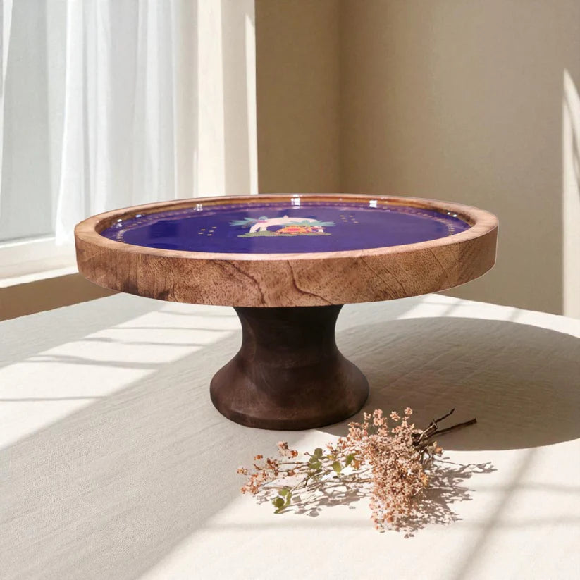 Rotating Cake and dessert Stand - The Regal Rhapsody