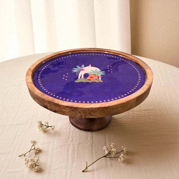 Rotating Cake and dessert Stand - The Regal Rhapsody