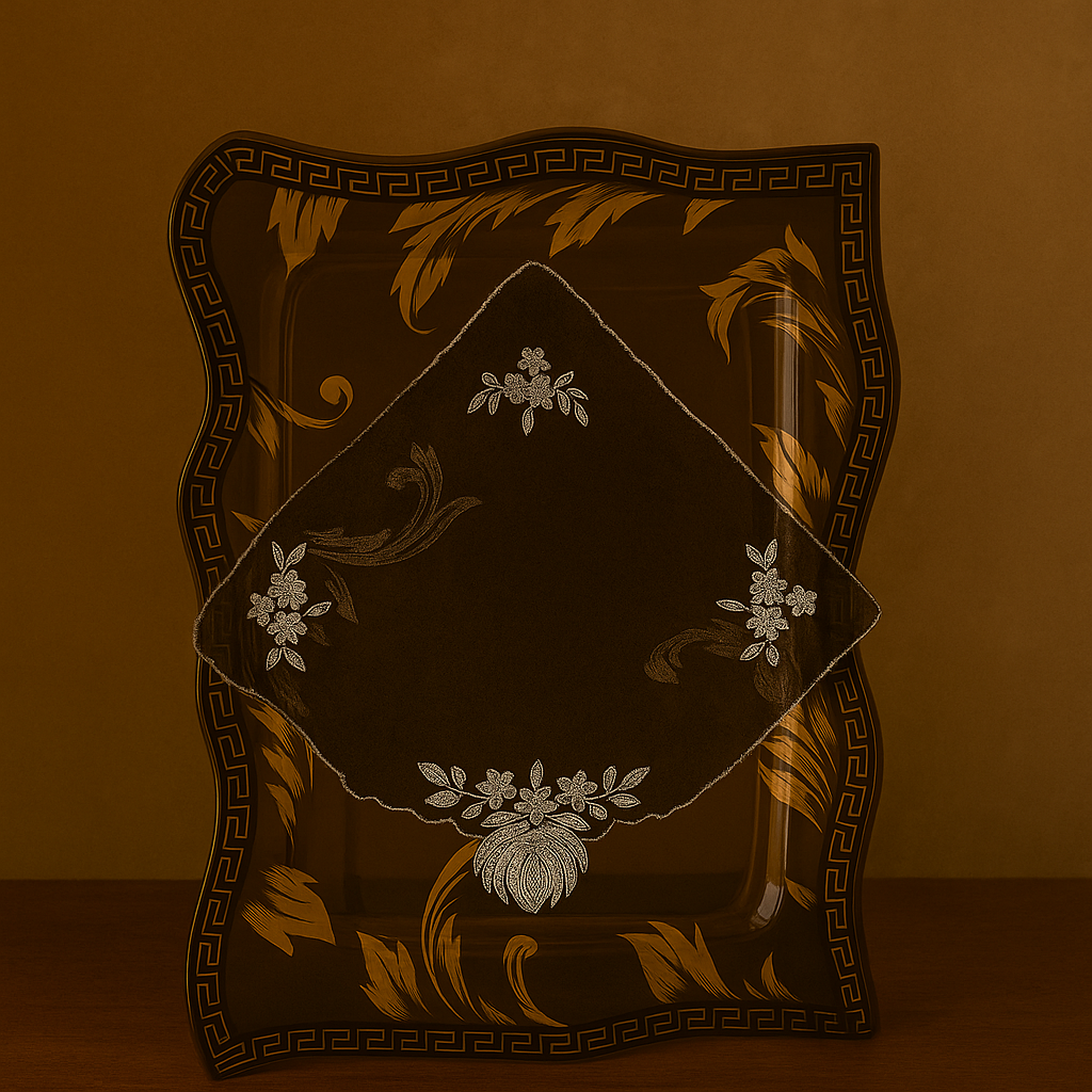 Royal Élan Lace Tray Cover